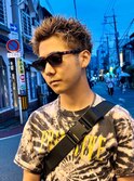ビジネスショートメンズマッシュツイストパーマツーブロック