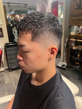 サンアンドマーリィズバーバー 駅前店(SON&MARLEY'S BAR BER) 濡れパンスタイル