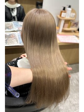 アヴァンス 京橋店(AVANCE) ブリーチ2回以上でハイトーン！ミルクティーベージュ