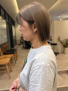 ココ なかもず店(COCO) レイヤーカット/ボブ/髪質改善/小顔/ココアベージュ