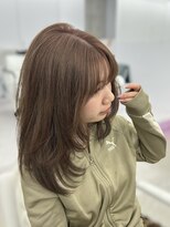 エヌアイ オモテサンドウ(ni omotesando)&nbsp;ヘーゼルブラウン 透明感カラー ダブルカラー