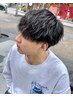 【★高校生学割引】メンズカット￥4400(松本駅前/メンズサロン/眉毛)