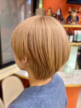 エターナルバイマティーナ(Eternal by MATINA) 【ショートスタイル×ブロンドベージュ】池袋美容室