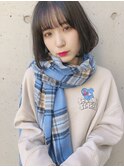 20代30代大人可愛い前髪顔周り似合わせカット大人レイヤー