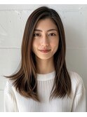 大人重めロング【松戸#五香#白髪染め#カラー#髪質改善】