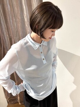 シテン(SITEN) ボブ/ストレート/アッシュベージュ