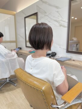 ラポールヘアー(rapport hair) 大人軽めボブ×前下がり*