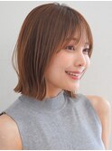 【TOMI】レイヤーカット/切りっぱなしボブ