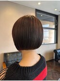 切りっぱなしボブ/ミニボブ