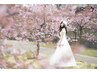 【花嫁様や各種前撮りなどに】こだわりヘアセット　60分　￥6000