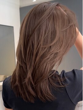 ジアン テラス(GIEN TERRASSE) レイヤーカットナチュラルハイレイヤー毛流れレイヤー/岸本