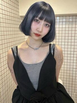 ペレ アネックス 大阪梅田茶屋町店(PELE ANNEX) ミディアムヘア/暗めカラー/グランマッシュ/梅田