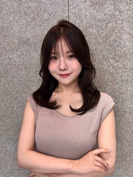 ディオ アンド ルーチェ アット(Dio&Luce at.) チョコブラウン×くびれヘア