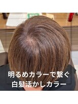アッシュ 中山店(Ash) 【家郷限定】白髪活かしカラー