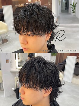 スパーブ(SUPERB)の写真/定番スタイル～トレンドスタイルまで幅広く対応！パーマを知り尽くしたスタイリストが担当◎