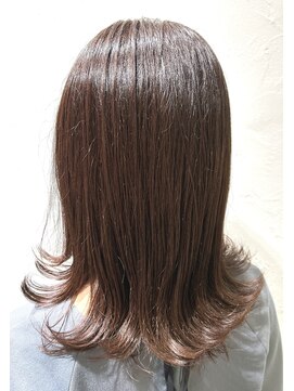 美容室 スタジアム(Stadium) 髪質改善　ミディアム　白髪ぼかし