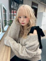 リミットバイアフィナー 大宮店(limit by Afinar)&nbsp;レイヤーカット/ブロンド／ブリーチ