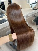 郡山話題の髪質改善で周りと差がつくカラーラベンダーグレージュ