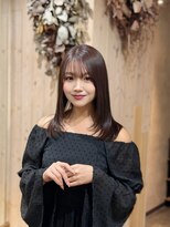 フィーカ(fiica) 髪質改善縮毛矯正+ミディアムレイヤー