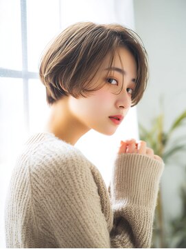 トッカ 千葉ANNEX店(tocca) ハニーベージュ×マッシュボブ