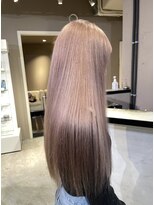 ミティ バイ ソア(mitty by soar)&nbsp;着物ヘア/大人ガーリー/ダークアッシュ/似合わせカット/ライカム