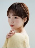 前髪あり大人耳掛けショート30代40代【AIN.表参道】川原大地