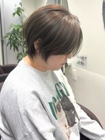 hair salon Heir【4月19日NEW OPEN(予定)】 くびれショートボブ40代50代グレイカラー白髪染め白髪ぼかし