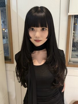 QUON 【ユリナ】姫カット×レイヤーロングストレート