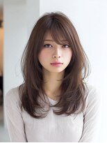ダル 渋谷/表参道(DAL.)&nbsp;ミディアムレイヤー/ダークグレージュ/ハッシュカット