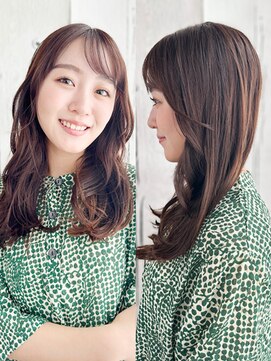 ラピス 新宿店(Lapis) 艶髪ケア×大人のナチュラルストレート[新宿/新宿駅/新宿]