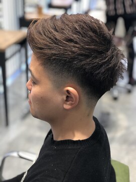 イメージア ボーノ相模大野店(IMAGE-A) ローフェードスタイル@30代40代50代60代