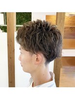 ジールサロン つくば本店&nbsp;アップバングパーマスタイル