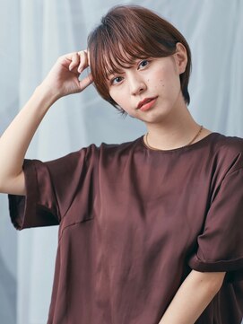 エムスラッシュフィール 東戸塚(M.SLASH FIEL) M.SLASH FIEL/レッドブラウン/甘辛MIX/耳かけショート