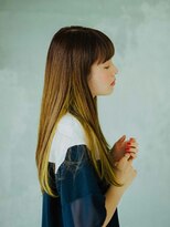 カラーサロンビスカリア 相模原エリア 淵野辺駅店(Color salon Biscaria)&nbsp;ナチュラルオレンジブラウン