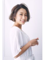 髪化粧 トラスト(trust) 大人ショートのエアリーボブ☆