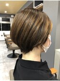 丸みショート