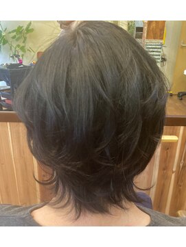 ヘアーサロン いろは ポイントパーマ