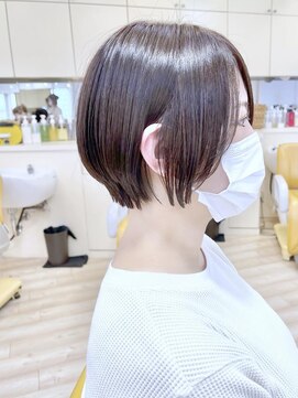 モリオ フロム ロンドン 成増店 【morio成増 セリザワ】ショートボブ 髪質改善