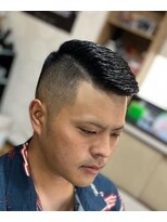 ピシャッとニ代目銀二郎&nbsp;パンチパーマ