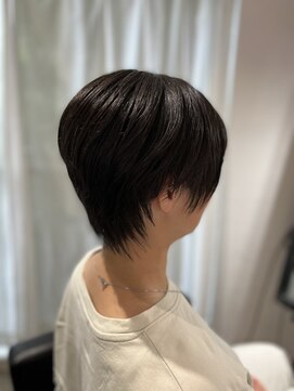 ツムグ 代官山 中目黒(TUMUGU) 透明感ショート30代40代50代大人かわいいヘア美髪のススメ