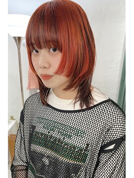 ヘン(hen) 【心斎橋hen】マッシュウルフ　デザインカラー