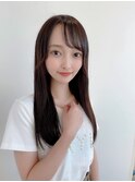 王道 内巻きロング