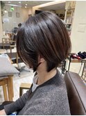 ボブ　ショートボブ　髪質改善