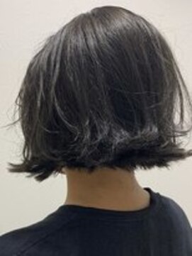 アース 川崎店(HAIR&MAKE EARTH) 切りっぱなしボブ