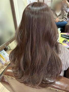 ハピネス クローバー 学園前店(Happiness CLOVER) 大人可愛い　くびれヘア　透明感カラー　小顔カット