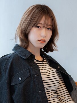 ファルファラ(farfara) 【farfara】ゆるふわミディアム/ココアブラウン（問屋町テラス）