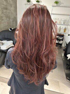 イオール 北千住(ior) レイヤー×ピンクブラウン【ior北千住】