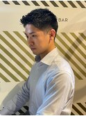 出来る男のクルーカット フェード×アップスタイル#3