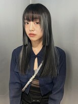 ペレ 梅田(PELE) 前髪/アンブレラカラー/こなれミディ/イメチェン/ウェーブパーマ