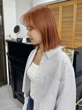 グリーン 高田馬場(green) 【SANA】ハイトーン推しオレンジカラー